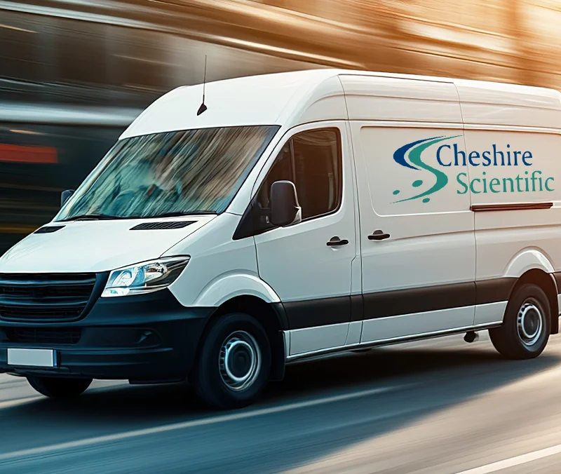 Cheshire Scientific delivery van