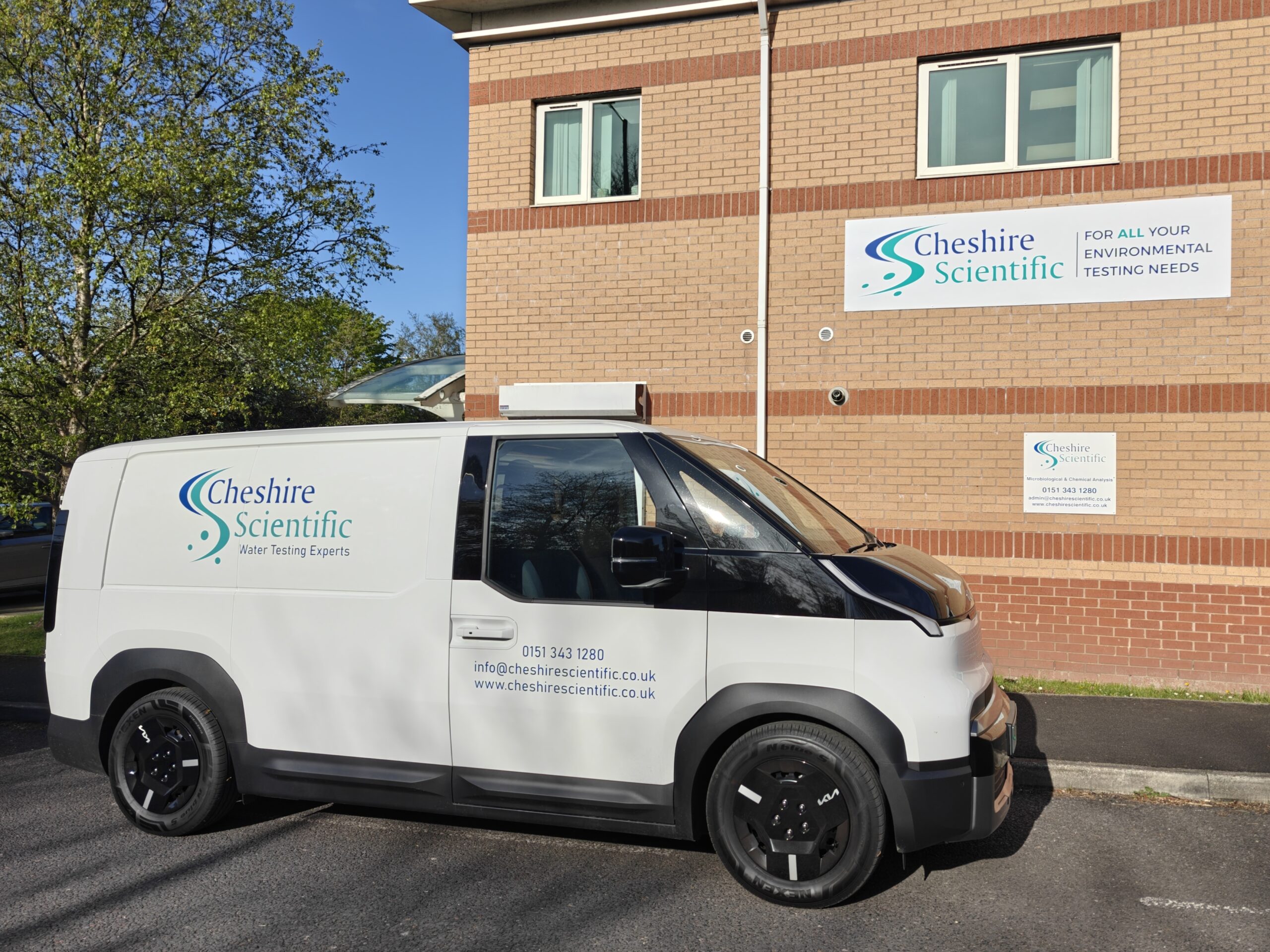 Cheshire Scientific Electric Van